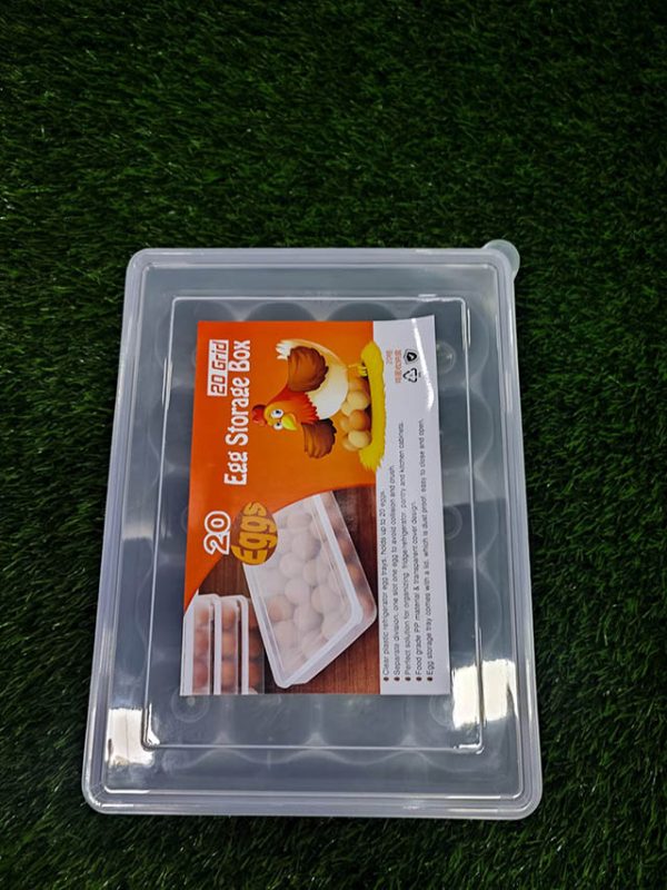 20 Grids Egg Storage Kitchen Refrigerator Egg Case - Image 3