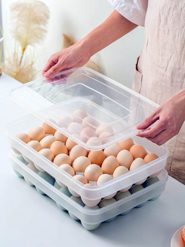 34 Grids Egg Storage Kitchen Refrigerator Egg Case - Image 2