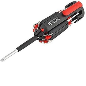 8 in 1 Multi-Screwdriver Torch with Powerful Torch