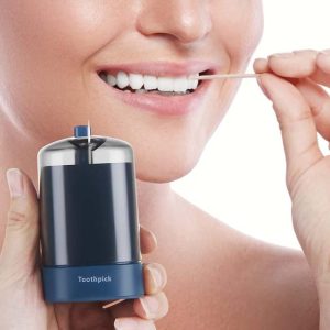 Automatic Press  Toothpick Holder Box
