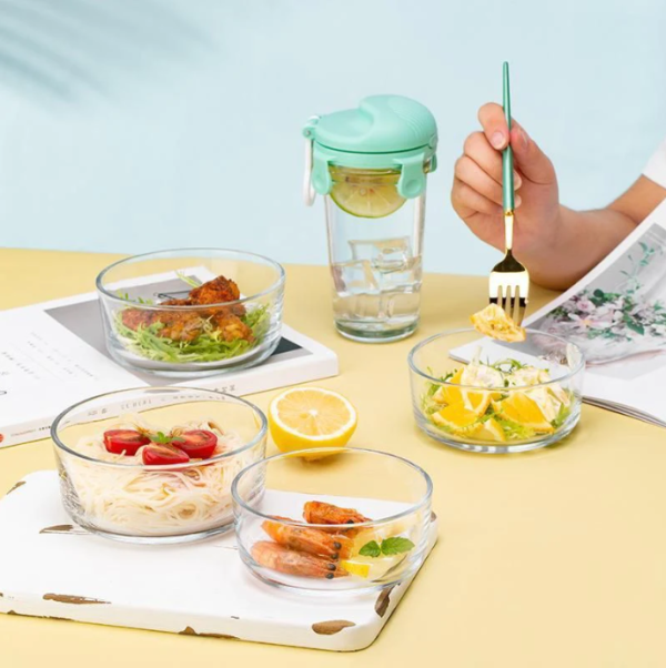 Bailock Quality Borosilicate Glass  Water Bottle - Image 4