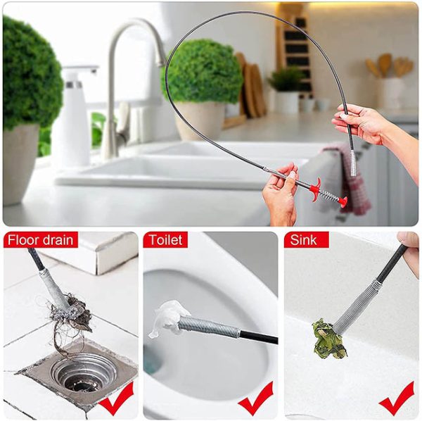 Drain Cleaner Wire Stick (160 CM) - Image 2
