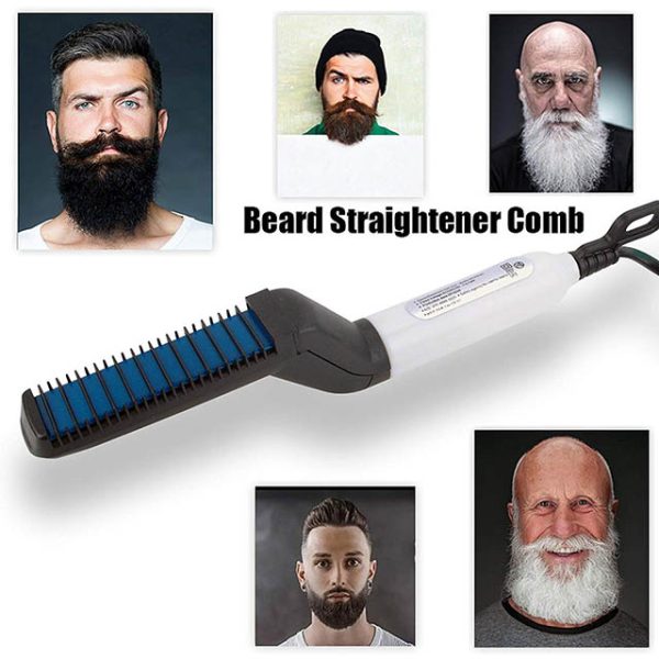 Electronic Beard & Hair Straightening Comb - Image 4