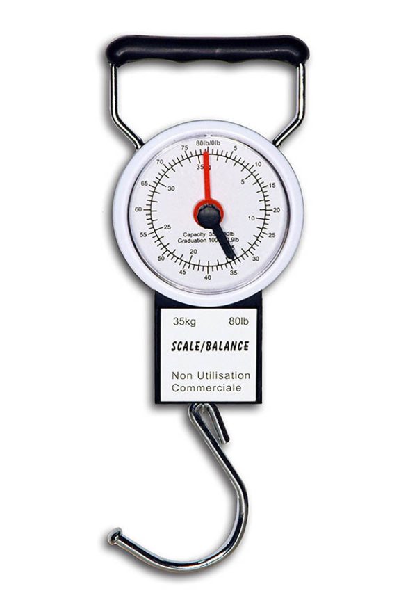 Compact  Luggage Travel Scale Hook 35kg 80lb