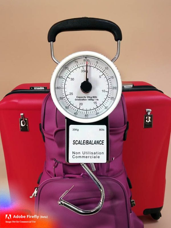 Compact  Luggage Travel Scale Hook 35kg 80lb - Image 3
