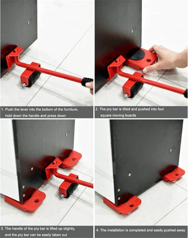 Moving Helpers Tools-5pcs Set - Image 2
