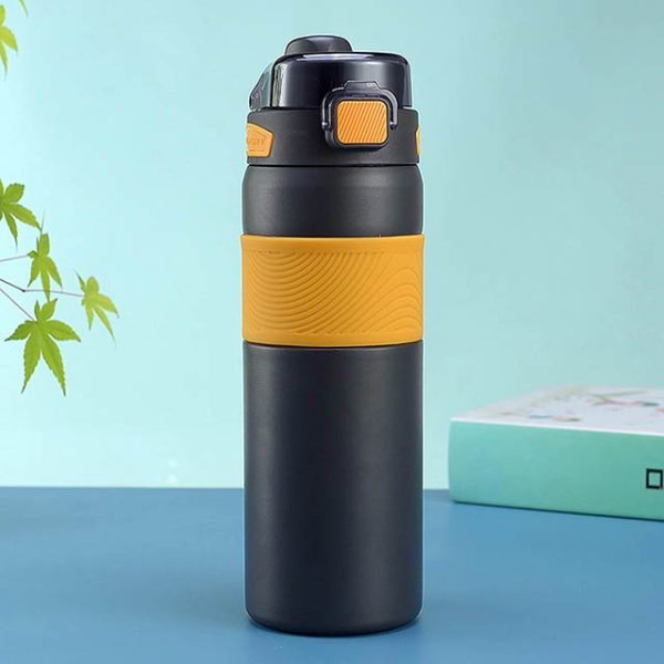 Anti-slip Portable Handle Cup Vacuum Flasks - Image 2