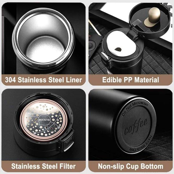 Café Style Insulated Mug - Image 3