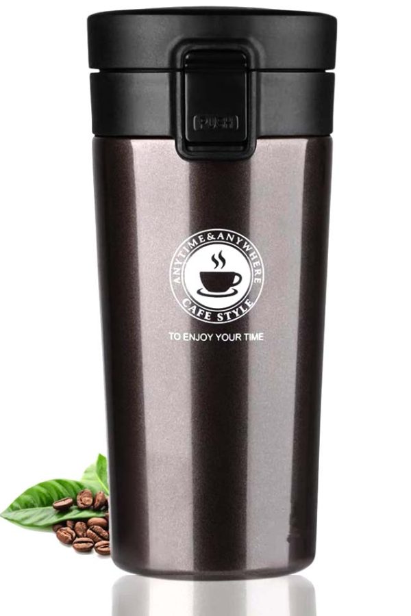 Café Style Insulated Mug