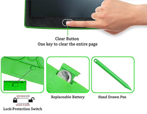 8.5" LCD Writing Tablet Drawing Pad - Image 4