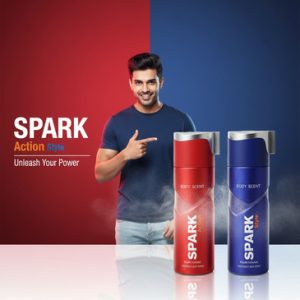 SPARK Deodorant Body Spray for Men – Action & Style Series